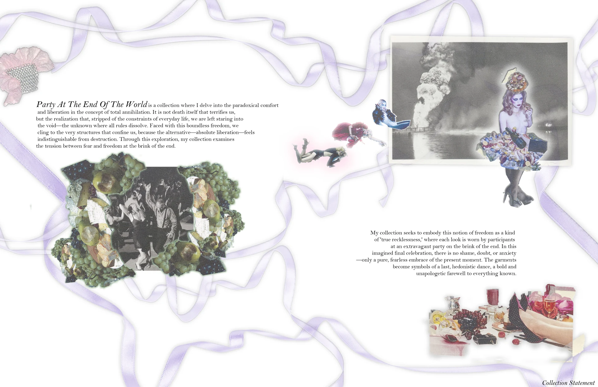 Graduate collection statement and concept board
