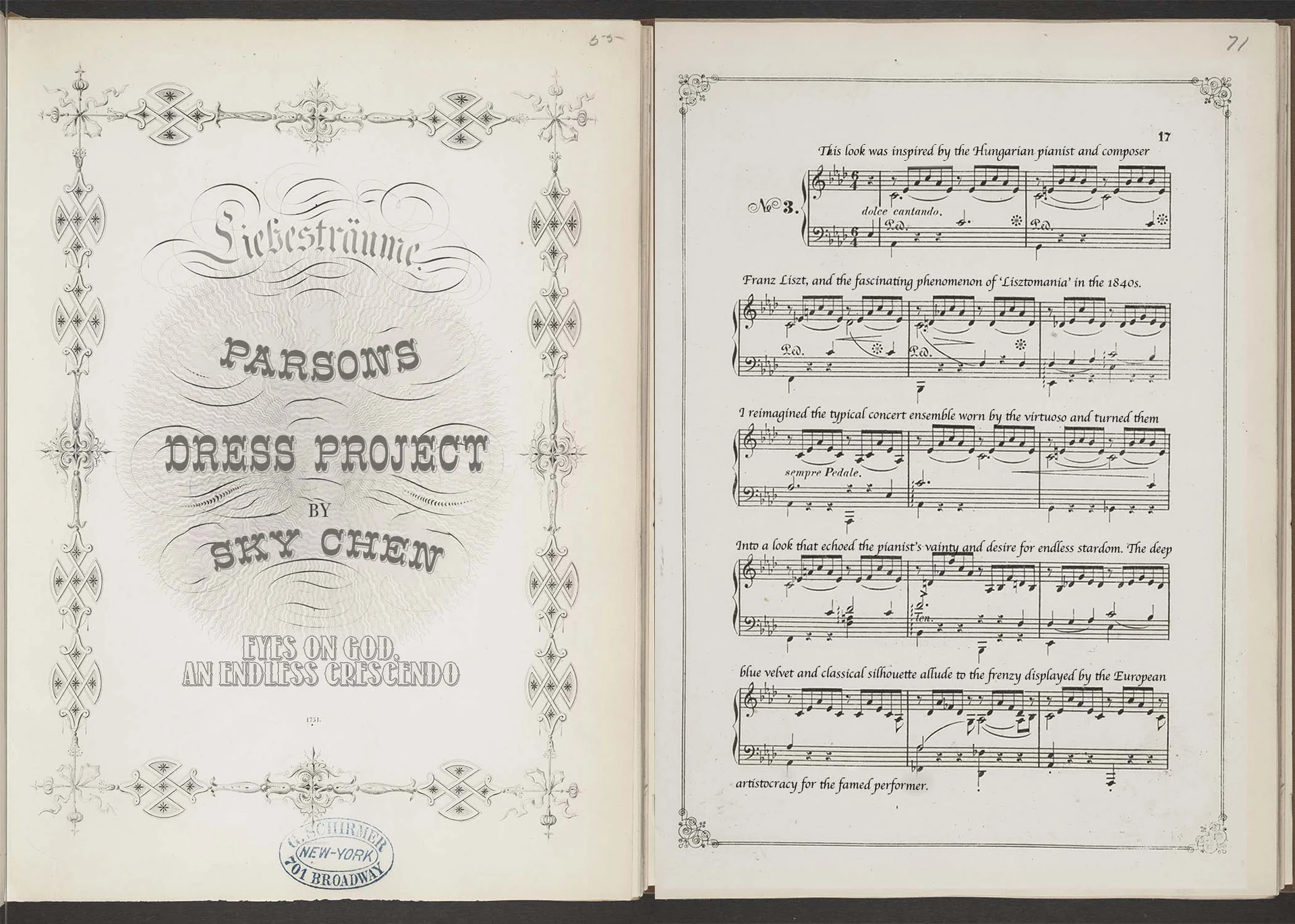 Muse project score and Swan Song research board