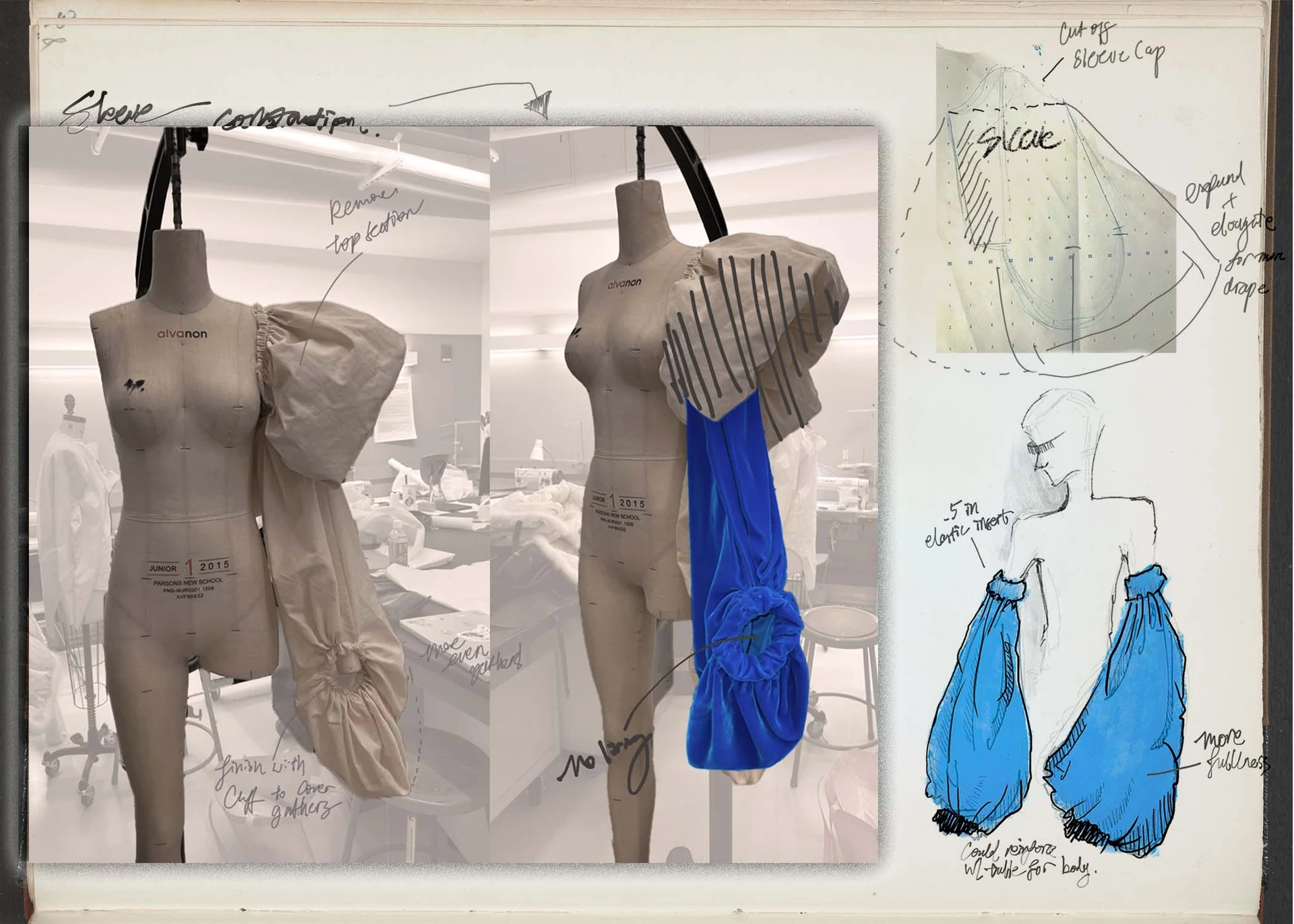 Muse project mannequin construction development board